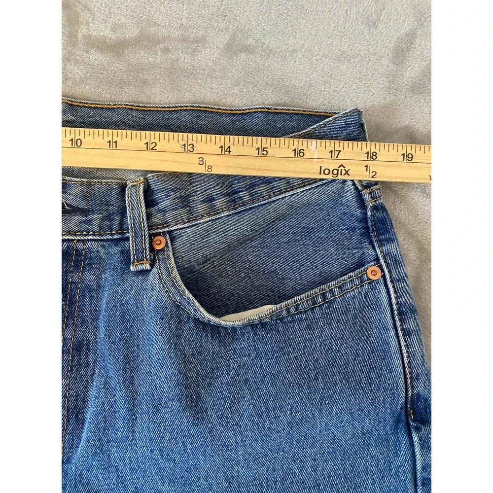Levi's Jeans Mens 36x32 Blue 550 Relaxed Fit Tapered Leg Medium Wash Denim